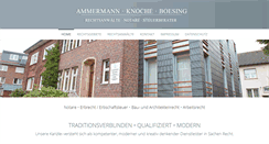 Desktop Screenshot of kanzlei-akb.de
